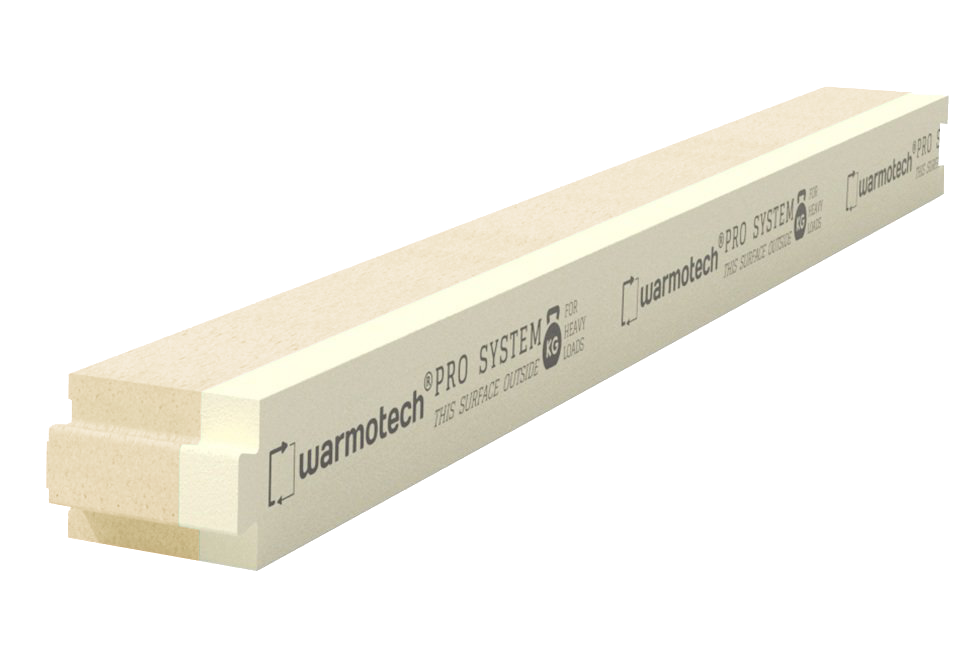 Langų montavimo termoprofilis Warmotech PRO T2 80x2750