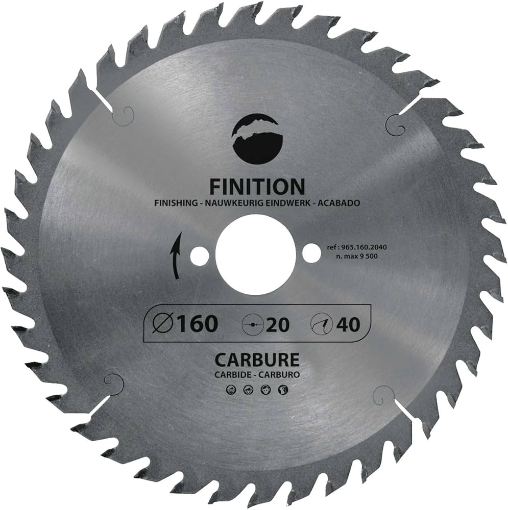 Medžio pjovimo diskas Leman 210mm x 30mm, Z40