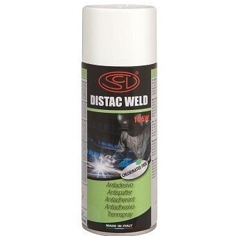 Apsauginis purškalas nuo suvirinimo purslų, Siliconi DISTAC WELD, 400 ml