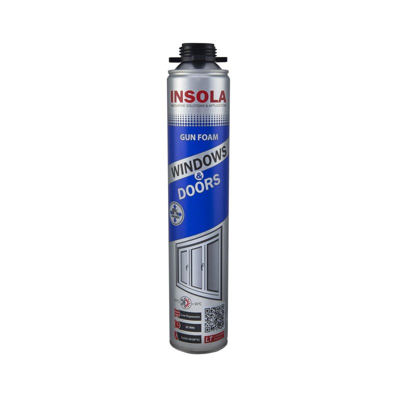 Montažinės putos INSOLA Windows & Doors 750ml